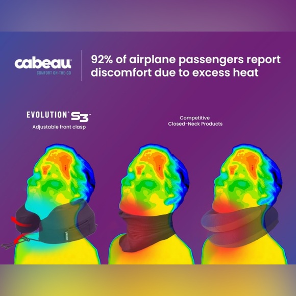 Cabeau memory neck pillow - Picture 5 of 7